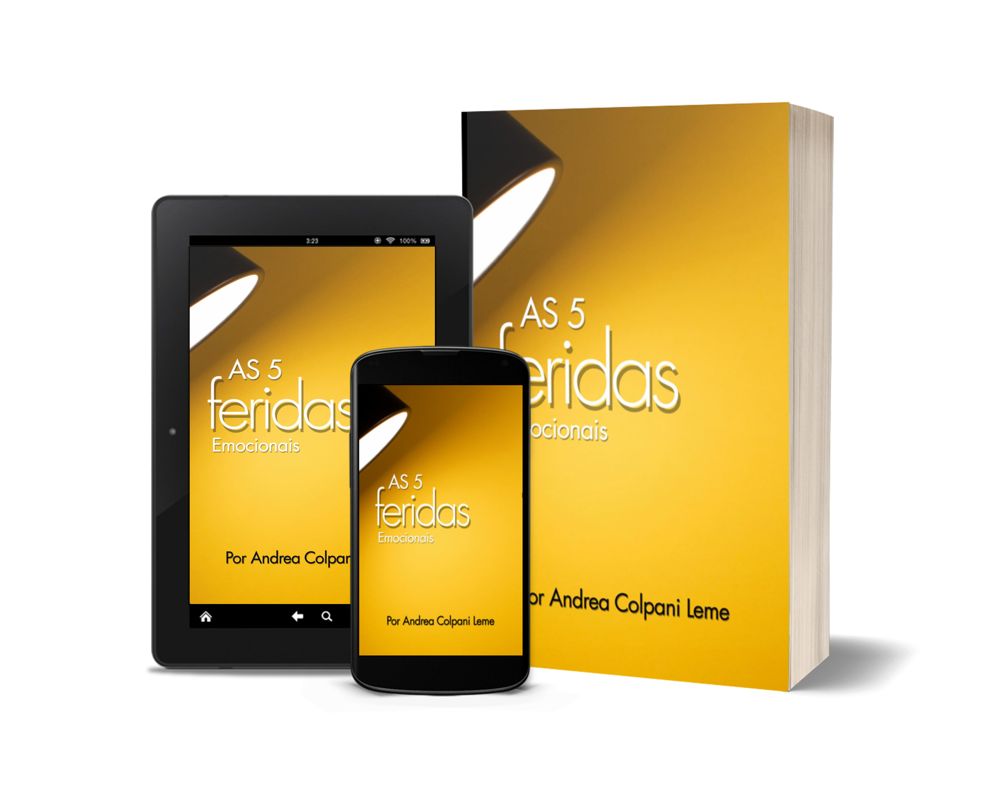 Capa Ebook As 5 Feridas Emocionais